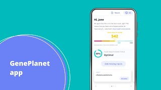 GenePlanet mobile dashboard NEW [upl. by Bolme]