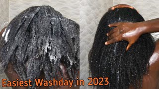 MY REALISTIC 4C HAIR WASHDAY ROUTINE  GROWTH TIPS  Step by Step Wash day Routine To Grow Long Hair [upl. by Nnelg]