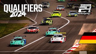 🇩🇪 Top Qualifying amp 4hRennen  ADAC 24h Nürburgring Qualifiers 2024 [upl. by Yellat968]