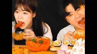 SULGI AND GONGSAM TABLE ASMR EATING DELICIOUS KOREAN FOOD 🔥🤤 I MUKBANG SHORTS [upl. by Binni]