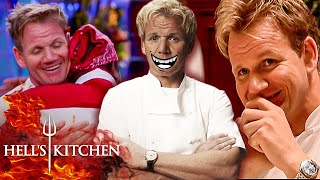 20 Minutes of Gordon Ramsay Being HAPPY  Hells Kitchen [upl. by Eivets]