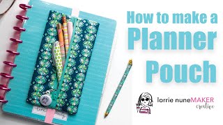 How to make a PencilPen Pouch [upl. by Olly]