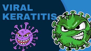 Viral keratitis  Virus  OPHTHALMOLOGY PrepLaddermedpg marrowmed [upl. by Mcclenaghan]