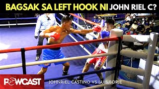 Sinalubong ang Left Hook ni JOHNRIEL Castino vs Luis Borje Full Fight  PMI Boxing [upl. by Audri]