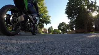 Kawasaki ZX6r  M4 street slayer exhaust [upl. by Les]