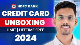 HDFC Credit Card Unboxing 2024  HDFC CSC Small Business Credit Card [upl. by Ycram132]