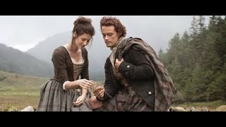 Outlander 1x01 Pilot Review Sassenach  Serienjunkies Podcast [upl. by Edora796]