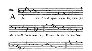 Alma Redemptoris Mater tonus solemnis [upl. by Nolyar]