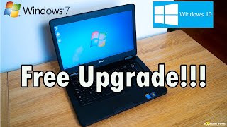 How to UPGRADE Windows 7 to Windows 10 for FREE [upl. by Enida427]