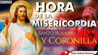 🩸CORONILLA DE LA DIVINA MISERICORDIA de hoy domingo 20 de octubre HORA DE MISERICORDIA Santo Rosario [upl. by Hedy]