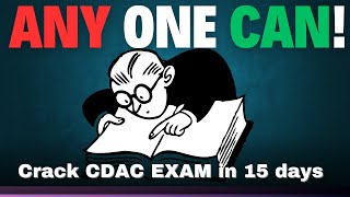 How To Crack CCAT Exam for CDAC  15 Days Toppers Strategy Revealed  CDAC ccat syllabus aug 2024 [upl. by Tennies]