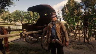 Arthur collects Scarecrow Top Hat in Chapter 2  Red Dead Redemption 2 [upl. by Skutchan]