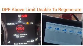 How to Reset a DPF That Wont Allow Code To Clear amp Unable To Regeneration With Autel Diagnostic [upl. by Ylrehs348]