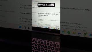 Breaking News 📰 Binance Delist Coins [upl. by Ainoet]