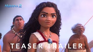 Moana 2  Teaser Trailer  In Cinemas November 29 [upl. by Esertal]