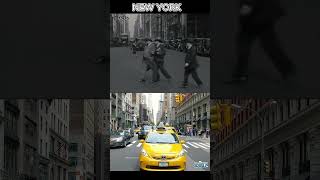 New York 80 Years of Change – Then and Now [upl. by Ahsirat]