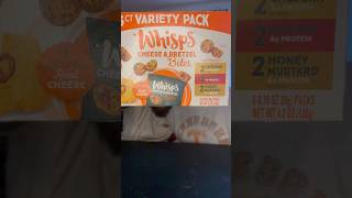 Whisps cheese amp pretzel bites foodreview food snacks [upl. by Torbart]