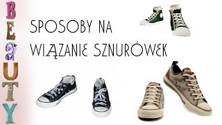 14 sposobów na wiązanie sznurówek w trampkach  14 Different Ways To Tie Your Sneakers [upl. by Baerman]