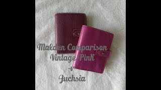 Malden Comparison  Vintage Pink v Fuchsia [upl. by Maje]