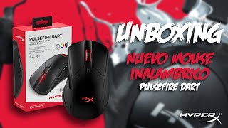 ¡El SUPER mouse inalambrico HyperX Pulsefire Dart Wireless Unboxing [upl. by Spense988]