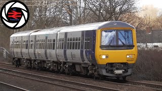 Trains at Levenshulme WCML  CML BL  12022024 [upl. by Ellersick]