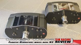 Sim Racing Review Latest News  Fanatec ClubSport V2 Wheel Base [upl. by Ikcaj880]