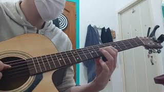 925  Ardhito Pramono Solo Guitar Practice [upl. by Milinda869]