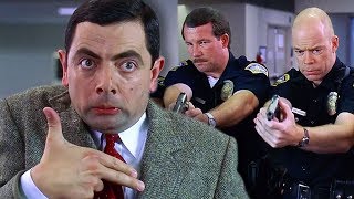 Bean ARRESTED  Bean Movie  Funny Clips  Mr Bean Official [upl. by Aidualk]