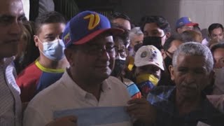 La oposición gana la Gobernación de Barinas bastión chavista [upl. by Rehsu328]