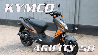 KYMCO Agility 50 Scooter The most affordable KYMCO scooter in the USA [upl. by Cadman124]