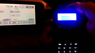 Icom 5100 Crossband Operation [upl. by Adabelle]