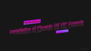 Installation Tutorial of Phoenix OS VIP Console Mod [upl. by Balkin851]