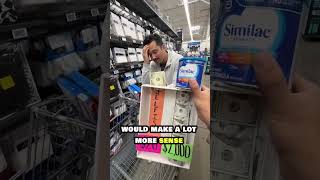 Single Dads Struggle 20 or Baby Formula shorts shortvideo [upl. by Fitton]