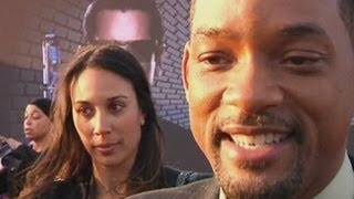 Scantily clad woman joins Will Smith on the red carpet for Men in Black 3 premiere in Berlin [upl. by Fitton392]