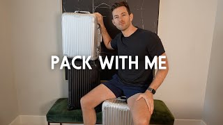 Pack My Rimowa Trunk for Greece amp Spain [upl. by Kcinnay]