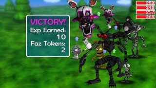 Five Nights at Freddys FNAF World Nightmare Mangle Mod Gameplay [upl. by Blisse]