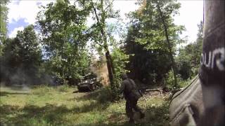 WW2 Reenactment Public Event Panzerfaust hit CO2 Powered [upl. by Fey]