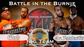 Country Club vs Vam Williams amp Mr Fantastic Battle in the Burnie [upl. by Eineg]