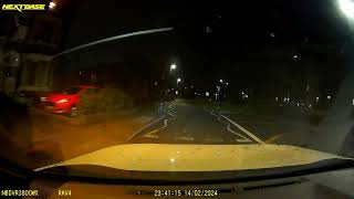 Driving in London at night tcharlton to Woolwich [upl. by Ardaed]