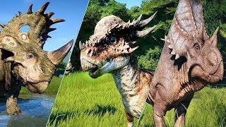 ALL HERBIVORE DINOSAURS  Jurassic World Evolution [upl. by Petras]