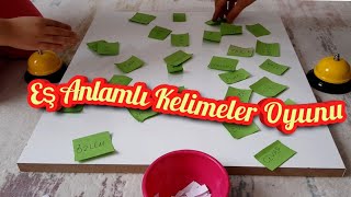 1Sınıf Eş Anlamlı Kelimeleri Oyunla Öğrenelim [upl. by Krum]