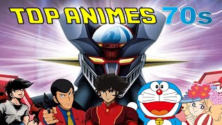 TOP 25 De las Mejores Animes de los años 70s [upl. by Airdnekal406]