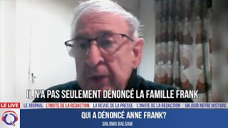 Qui a dénoncé Anne Frank   L’invité du 19 janvier 2022 [upl. by Mosley]