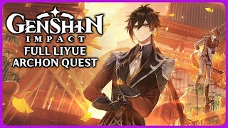 Full Liyue Archon Quest  Genshin Impact [upl. by Wolff290]