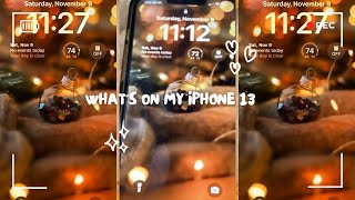 What’s on my IPhone 13 2024 [upl. by Aicina]