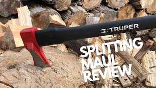 Truper Splitting Maul Review [upl. by Jourdain756]