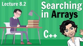 82 Searching in Arrays  Linear and Binary Search  C Placement Course [upl. by Atiuqel904]