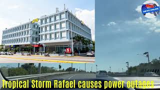 Power Outages Across Region Due to Tropical Storm RafaelJamaicanewsonline Jamaica TRENDINGnews [upl. by Ermina310]