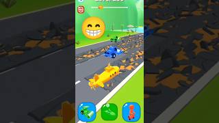 🤣😂Shapeshifting game shorts ll all level ll shapeshifting funny racing game MrBeastGaming [upl. by Disini]