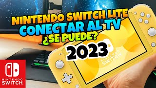 👉 Como CONECTAR la NINTENDO SWITCH LITE a la TV 2023 🔥 [upl. by Luz]